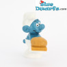 20113: Bakker smurf - rond brood - Schleich - 5,5cm