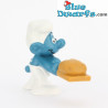 20113: Bakker smurf - rond brood - Schleich - 5,5cm