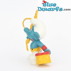 20115: Pitufo domador de leones (tambor amarillo y rojo) - Bullyland - 5,5cm