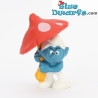 20118: Schtroumpf avec parapluie - points imprimés - Schleich - 5,5cm