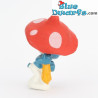 20118: Smurf with umbrella - printed dots - Schleich - 5,5cm