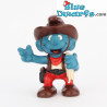 20122: Cowboy Smurf (white lasso) - Schleich - 5,5cm