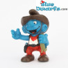 20122: Puffo Cowbow (lazo marrone chiaro) - Schleich - 5,5cm