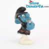 20123: Pitufo policía - Traje negro - Schleich - 5,5cm