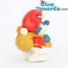 20124: Puffo Babbo Natale (tromba: bianca) - Schleich - 5,5cm