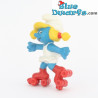 20126: Rollerskatende smurfin (rode rolschaatsen) - Schleich - 5,5cm