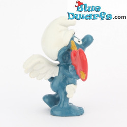 20128: Liefdes-smurf met pijl en boog (bruine pijl en boog) - Schleich - 5,5cm