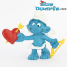 20128: Puffo Amore con fiocco  - arco e freccia: stretta - Schleich - 5,5cm