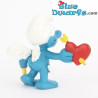 20128: Liefdes-smurf met pijl en boog  - DUNNE boog - Schleich - 5,5cm
