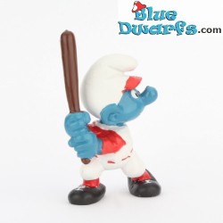 20129: Baseballbatter Smurf (dark brown) - Schleich - 5,5cm