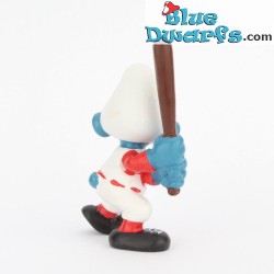 20129: Baseball Smurf - donkerbruine knuppel - Schleich - 5,5cm