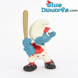 20129: Baseballschlumpf - Schläger: hellbraun - Schleich - 5,5cm