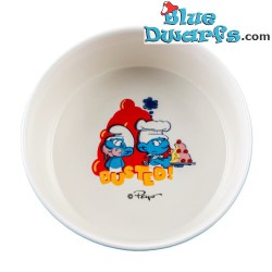 Feeding bowl - Greedy smurf - Duvo plus - 16x16x7cm -1000 ml