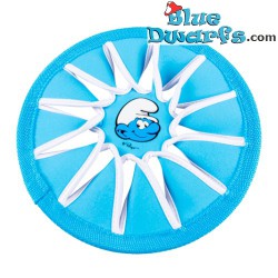 Hondenspeeltje - Smurfen Frisbee potige smurf - Duvo plus - 24,5cm