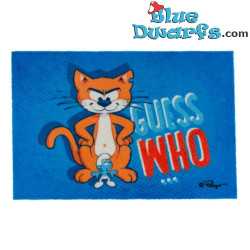 Azrael - De Smurfen Deurmat - Guess who - Duvo Plus - 60x40cm