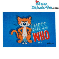 Smurf Doormat - "Guess who"...