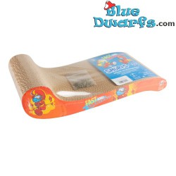 Scratching board - Smurf Cat toy - The jetpack smurf - Duvo Plus - 45x23x11cm