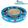 Kratzbrett - Schlumpf Katzenspielzeug - Schlumpfine Karate - Duvo Plus - 33x33x5,5cm