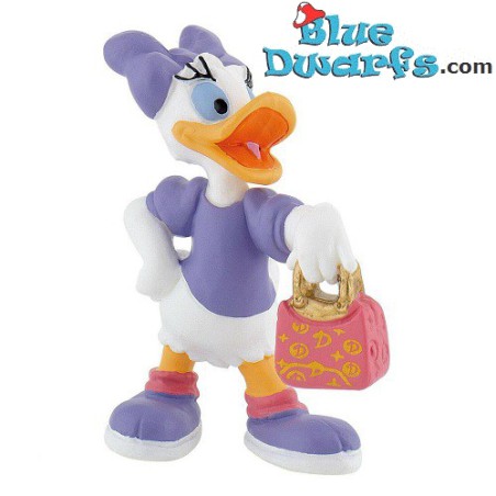 Katrien Duck met tas - Disney speelfiguurtjes -  7cm