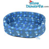 Smurf Dogbed oval - Smurf pattern - Duvo plus - 60x40x17 cm