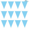 Wimpelkette - Blau - 3 Meter