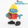 20132: American Footballer Smurf (red number 3) - Schleich - 5,5cm