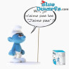 Pitufo gruñón - Burbuja de diálogo - Figura Resina - 20cm