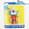 Pitufo payaso - Plástico pitufo móvil - Figura -  DeAgostini - 7cm