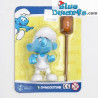 Bäcker Schlumpf - Plastic beweglichen Schlumpf Spielfigur - DeAgostini - 7cmauf