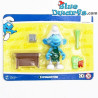 Greengrocer smurf - Movable smurf  - figurine - DeAgostini - 7cm
