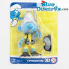 Puffo subacqueo - Plastica puffo mobile - Figurina - DeAgostini - 7cm