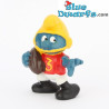 20132: American Footballer Schlumpf (Nummer 3 ist gelb) - Schleich - 5,5cm