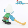 20133: Pitufo Hockey sobre hierba (marrón claro) - Schleich - 5,5cm
