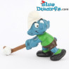 20133: Fieldhockey Smurf (dark brown stick) - Schleich - 5,5cm