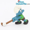 20133: Feldhockeyschlumpf (Stick dunkelbraun) - Schleich - 5,5cm