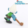20133: Feldhockeyschlumpf (Stick dunkelbraun) - Schleich - 5,5cm