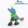 20133: Puffo Hockey su Prato (Marrone scuro) - Schleich - 5,5cm