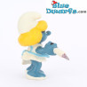 20139: Nurse Smurfette - blue apron - Schleich - 5,5cm