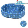 Smurf Dogbed oval - Smurf pattern - Duvo plus - 40x25x13 cm