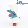 20148: Metselaar smurf - bruine stenen - Schleich - 5,5cm