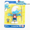 Javelin Thrower Smurf - Movable smurf - figurine - DeAgostini - 7cm