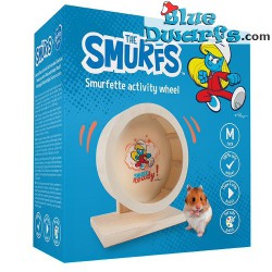 Smurf Activity wheel - small rodents - Smurfette - Duvo plus - 20x20cm