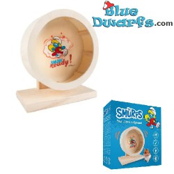 Smurfen Looprad - kleine knaagdieren - Smurfin - Duvo plus - 20x20cm
