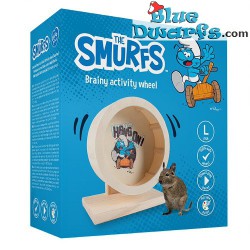 Activity wheel smurfs - Brainy smurf - Duvo plus - 29cm