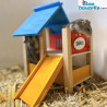 Produits pour rongeurs - Terrain de jeu - Duvo Plus - 25x20x21cm
