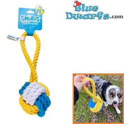 Dog toy - Rope ball of Smurfette - Duvo Plus - 28 cm
