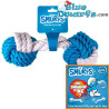 Jouet pour chien - Balle en corde de Schtroumpf costaud - Duvo plus - 30 cm