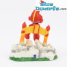 Serie foresta - Il jet-pack - I puffi e la collezione Aqua Della -11x8x11 cm
