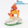 Serie foresta - Il jet-pack - I puffi e la collezione Aqua Della -11x8x11 cm