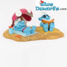 Strand Serie - Die Sonnenanbeter - Die Aqua Della Schlumpf Kollektion - 17x13x8cm